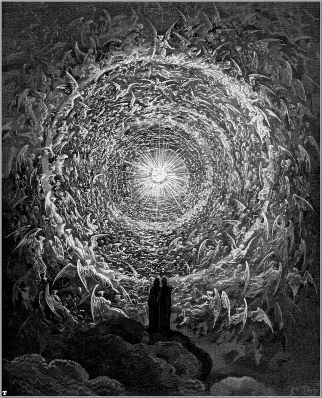 Gustave Dore, L'empyrée de Dante